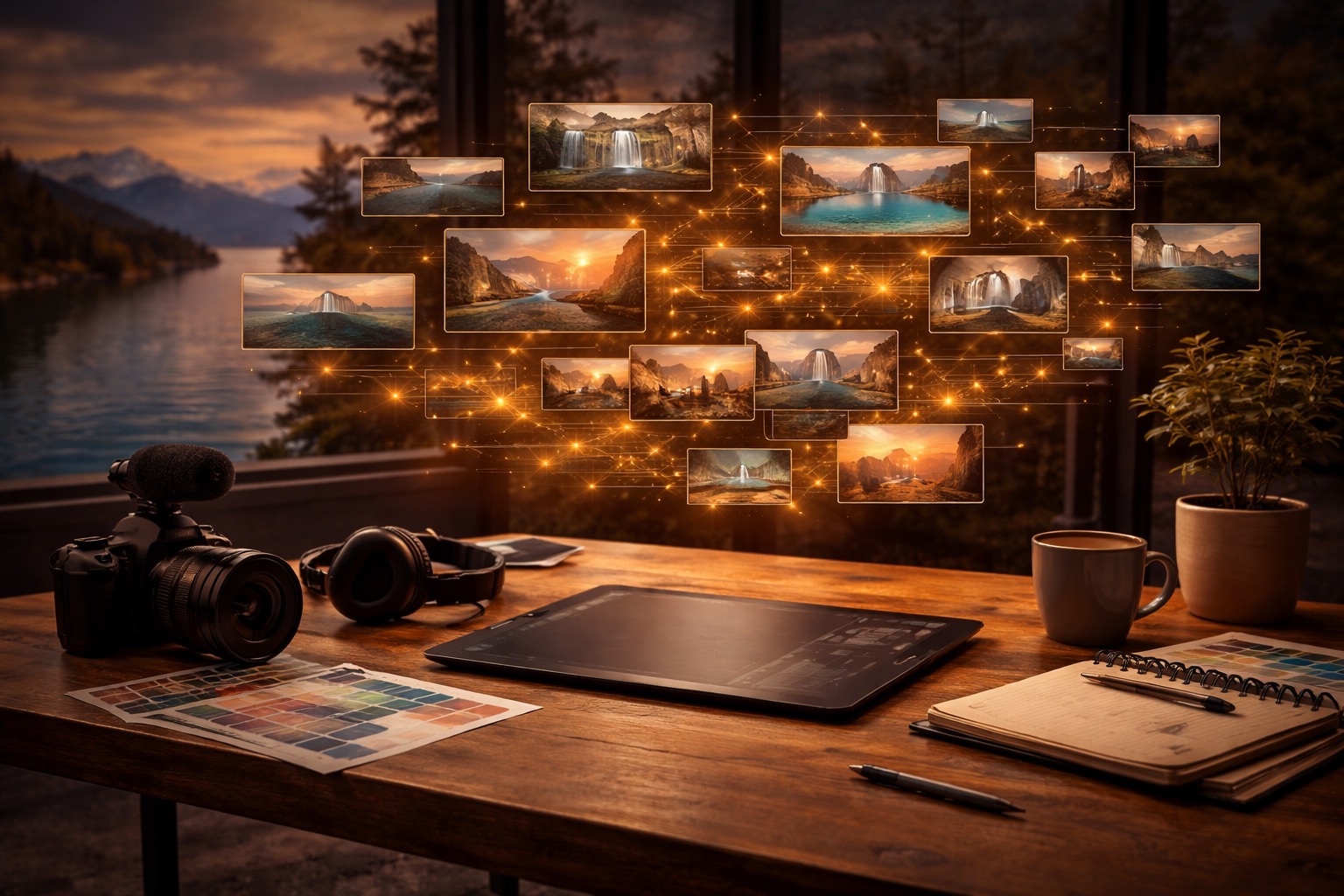 Experiencias digitales y activos de marca con IA para empresas